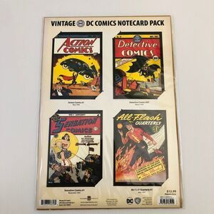 Vintage DC Comics Notecard Pack